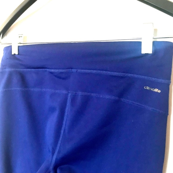 ADIDAS 🌟HOST PICK🌟 Capri Leggings - Blue Medium - Picture 8 of 12